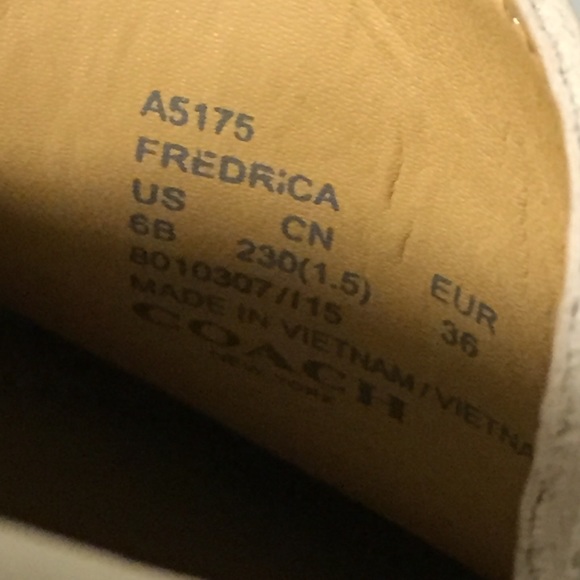 COACH loafers - Picture 7 of 7